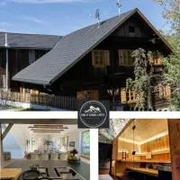 Chalet Schmelz Huette mit Sauna und Garten, hotel Flattachban