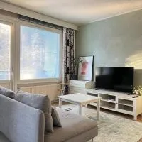 Elegantly renovated apartment with a parking space, hotell i Jyväskylä