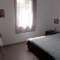 Chambre avec salle de bain et WC privés, hotel v mestu Saint-Martin-la-Rivière