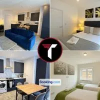 Spacious 2 Bed 2 Bath Flat with Free parking, hotel v mestu Aldershot