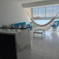 Apartamento de lujo frente al mar en residencia con piscina, planta electrica y gym, מלון בפורלמאר