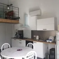 Sallertaine में, होटल Maisonnette climatisé avec terrasse et jardin