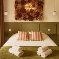 Maison Maneki Studio Cosy pour 2 personnes avec baignoire balnéothérapie et jardin – hotel w mieście Lapoutroie
