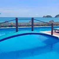 La Paloma Oceanfront Retreat, hotell sihtkohas San Patricio Melaque
