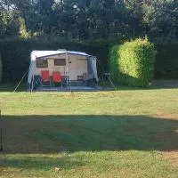 Trekkershut op camping Westenenk, hotell i Wijster