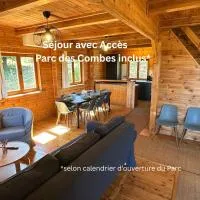 Lodge du Parc des Combes avec Accès Parc inclus selon calendrier ouverture Parc, Hotel in Le Creusot