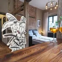 Viesnīca Altstadt Apartment in Torgau mit Balkon und Kunstgarten pilsētā Torgava