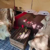 Nysted में, होटल Naturlig på Korsgården Glamping