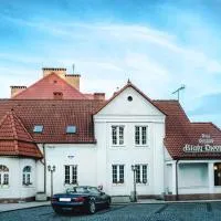 Dom Goscinny Bialy Dworek, hotel a Człuchów