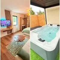 Studio with private spa, close to golf and lake, hotel em Villerest