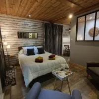 Studio de L'Auberge du château – hotel w mieście Génos