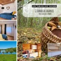 Chambres d'Hôtes avec cuisine au lac de la Raviège - Les Tables Aux Vaches, hotel em La Salvetat