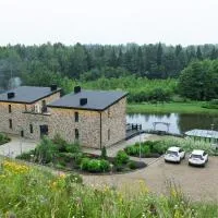 Sabos Rezidencija Private Countryside Villa near Vilnius, hotel u gradu Dzenkuniskes