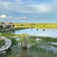 Nabua Thalenoi Resort นาบัว ทะเลน้อย รีสอร์ท, hotel i Ban Thale Noi