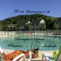 Saint geniez d'olt Jolie t2 aménagée et équipée village goelia 2 piscines chauffées, hotell sihtkohas Saint-Geniez-dʼOlt