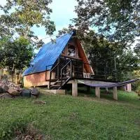 La cabaña de puente palo, hotel i La Cumbre