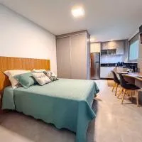 Studio Moderno c/ Piscina e Garagem, hotel Brusquéban