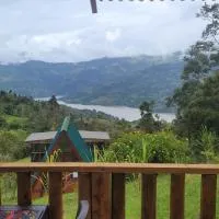 Cabaña small Dharma, hotel Macanalban