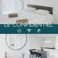 Hoenheim में, होटल Le confidentiel - Prestigieux appartement au calme du canal