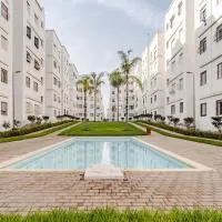 Apartment with Pool 7-Minute Walk to Tamaris Beach, hotel v destinaci Tamaris