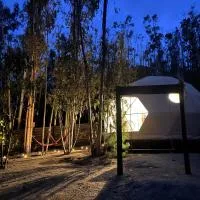 DOMO de Lujo con Tinaja en el Bosque de Tunquen, hotel din Algarrobo