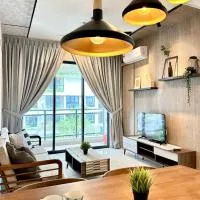 Starview Bay 3pax Forest City, hotelli kohteessa Gelang Patah