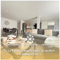 Appartement Le Cocon Proche Station Ski-Piscine، فندق في Saint-Avre
