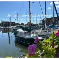 Maritimes Appartement in der Lagunenstadt Ueckermünde, hotelli kohteessa Ueckermünde