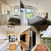 Apartamento en Luque cerca a Asunción con Piscina y cancha de pádel 301, hotel a Luque