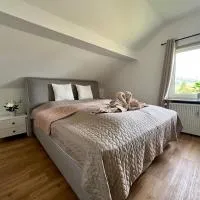 2 Zimmer Dachwohnung mit Burgblick und Kingsize Bett, hotel en Freudenberg am Main
