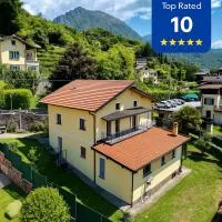 Casa Perla dei Laghi - Lake View, BBQ, WiFi 1Gb & AirCond, hotelli kohteessa Porlezza