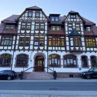 Hotel Zur Hallenburg, hotel em Kurort Steinbach-Hallenberg