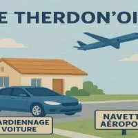 Le "Therdon'Oise" - Maison, gardiennage & navette, hotel v destinácii Therdonne