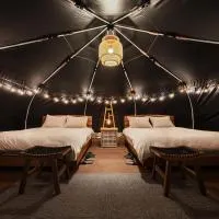 山林間 - 露營 旅居 Forest Camp Bnb 預訂後10分鐘請查收站內信完成匯款, Hotel in Taian