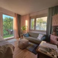 Garden studio with kitchenette, hotell i Mautern