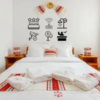 Casa Dacică - Rasnov Central - Free Parking - Close to Bran, Brasov, Dino Park & Restaurants, ξενοδοχείο σε Rîşnov