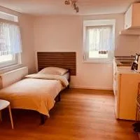 Traumhaft modernes Zimmer mit 2 Einzelbetten Gemeinschaftsbad- WC, hotel em Aldingen