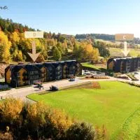 Wonder Hill - klimatyzowane apartamenty z bajkowym widokiem na góry i zalew, z balkonami lub tarasami, хотел в Сосновка