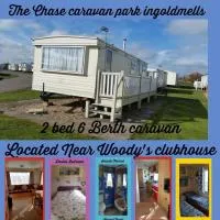 REF H The Chase caravan park Ingoldmells Near Woody's clubhouse, hótel í Ingoldmells