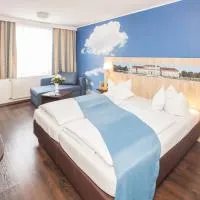 Hotel Blauer Karpfen, хотел в Обершлайсхайм