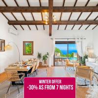 Villa Horizon - 5min from Monaco - Ideal Groups - Panoramic view - Chimney - Parking - Premium Services - Calm, hotel poblíž Heliport Monako - MCM, Fontvieille