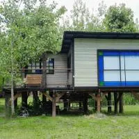 La casita del bosque en Muelle Delta Arias, hotell i Tigre