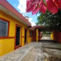 Hotel Casa Zued chichen itza โรงแรมในPisté