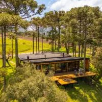 Refúgio na Serra com Banheira e Belo Nascer do Sol, hotel u gradu 'Rio Rufino'