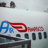 Hotel Avión Air Damasco، فندق في Oncativo