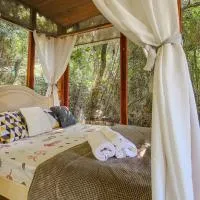 Quinta do Vale - Casa de Vidro 1: Lago, Piscina, Cascata, Paz, hotel en Itatiba