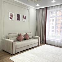 Современная и уютная евродвушка в районе Хан Шатыра, hotell sihtkohas Zhezdi lennujaama Zhezkazgan Airport - DZN lähedal