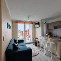 Depto con vista al Volcán y piscina, hotell sihtkohas Villarrica