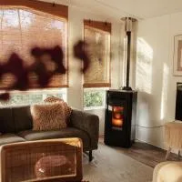 Boshuisje met kachel "Huisje van Loof" op de Veluwe, hotel sa Nunspeet