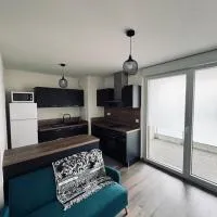 Cozy apartment with balcony and secure parking, viešbutis mieste Bischheim
